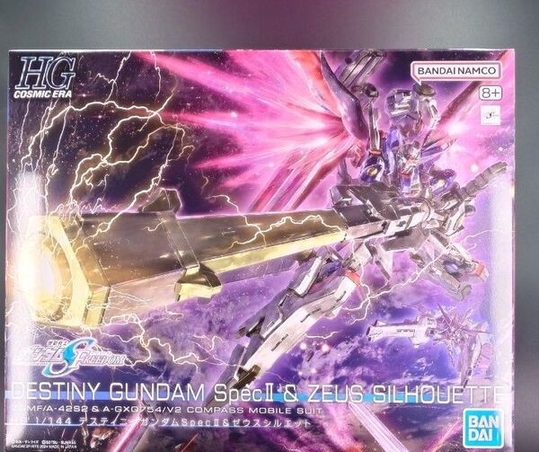 HGCE デスティニーガンダム SpecⅡ & ゼウスシルエット