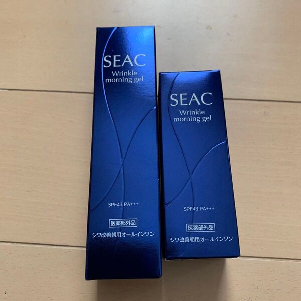 SEAC Wrinkle morning gel シワ改善朝用オールインワン 2個セット
