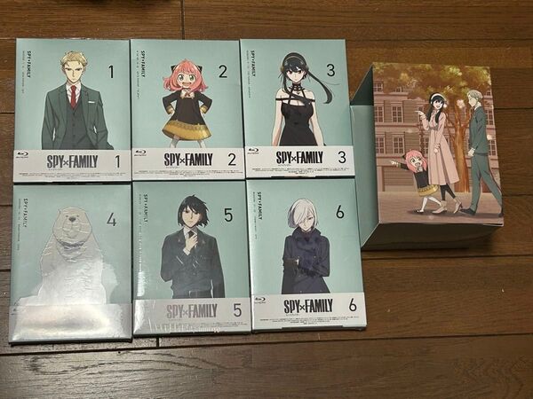 ★SPY×FAMILY★Blu-ray 初回生産限定版 全6巻 収納BOX付き