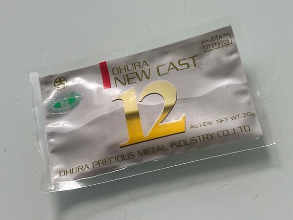 金パラ 大浦 ニューキャスト12 OHURA NEW CAST 12 金銀パラジウム合金