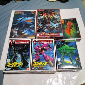 ガンプラ旧キット6箱セット