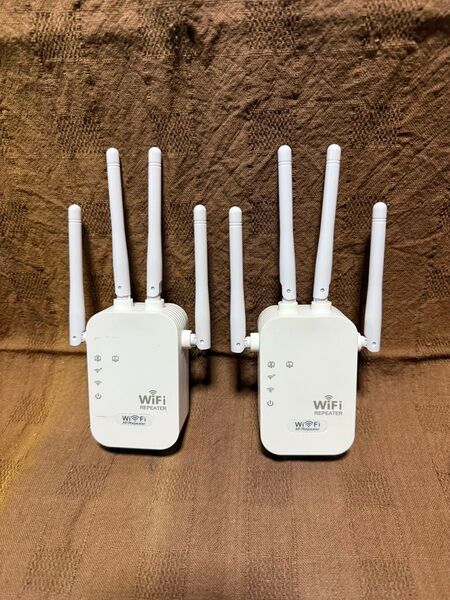 WiFi中継器 2個セット 無線LAN Wi-Fi拡張