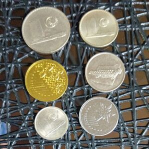 【匿名発送】マレーシア 硬貨 6枚セット 20SEN 10SEN 5SEN