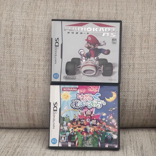 ニンテンドーDS ソフト ケースのみ マリオカートDS とんがりボウシと魔法の365
