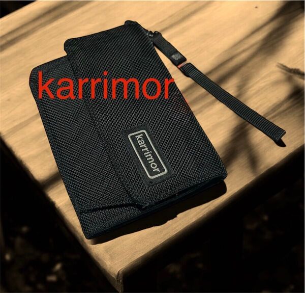 特別最終値下げ【希少美品入手困難】karrimor カリマー二つ折り財布ブラック
