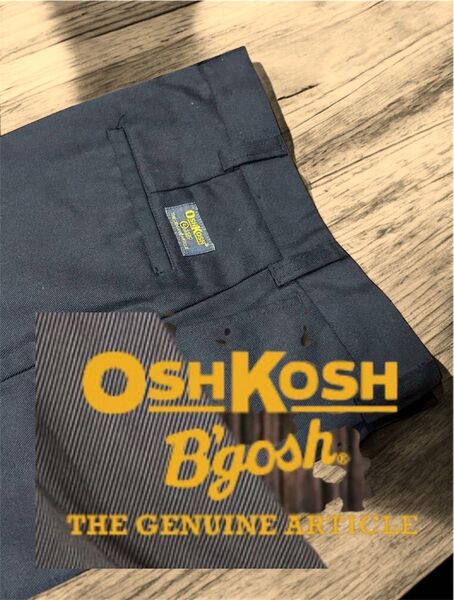 早い者勝ち最安値【ヴィンテージデットストック希少品】OSHKOSHオシュコシュ751-5200ハーフパンツブラックW31