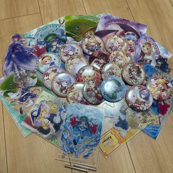 東方プロジェクトグッズ 東方Projectグッズ 缶バッジ アクリルスタンド