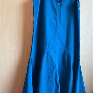 夏◆キャミソールワンピース 青 ブルー