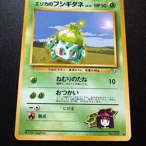ポケモンカード エリカのフシギダネ 旧裏 キラ No.001