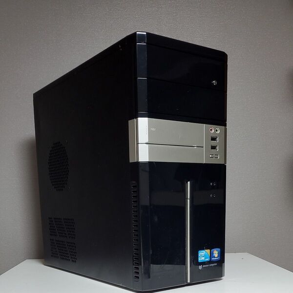 MouseComputer デスクトップパソコン ケース ブラック系