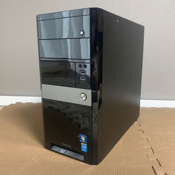 iiyama デスクトップパソコン ケース ブラック系