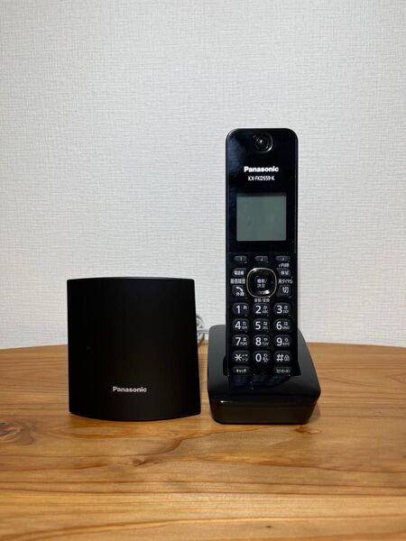 パナソニックデジタルコードレス電話機 ブラック VE-GZL40DL-K