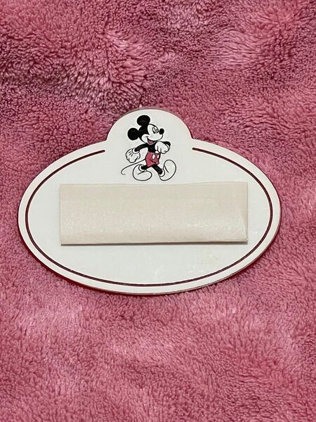 ディズニーリゾート キャスト ネームタグ 名前 TDR レア ミッキー ネームプレート ネームバッジ コレクション