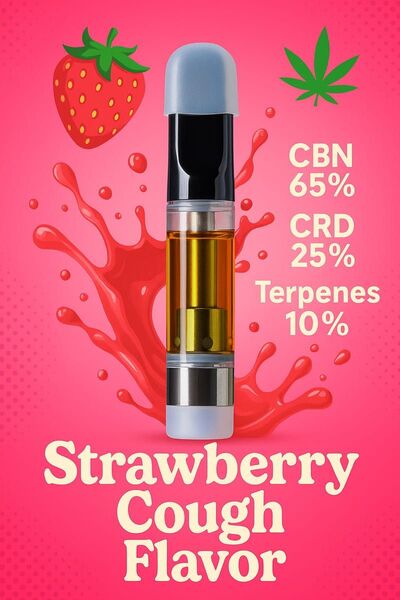 Strawberry Cough Flavor - 1ml Nリキッド