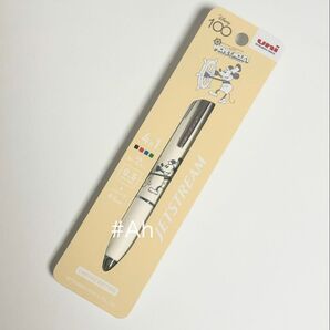 新品ディズニー ジェットストリーム4&1 ミッキー ホワイト 100周年 4色ボールペン0.5mm シャープペンシル 0.5mm