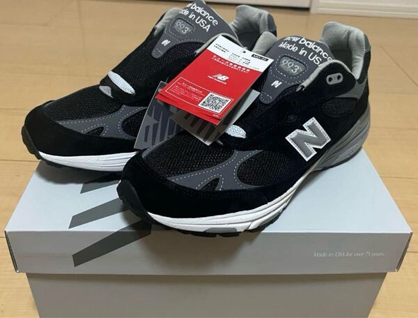 New Balance MR993BK ニューバランス ブラック 993