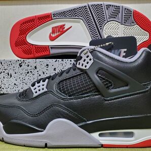 26.5cm Nike Air Jordan 4 Bred Reimagine