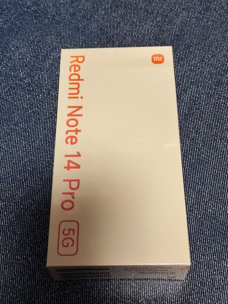 新品未開封 Xiaomi Redmi Note 14 Pro SIMフリー ミッドナイトブラック 8GB/256GB
