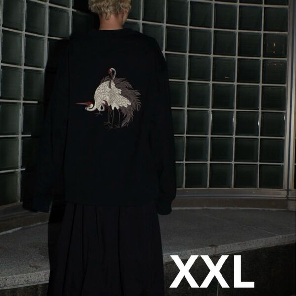 gakkin budspool 赤目鶴CREW NECK SWEAT SHIRT