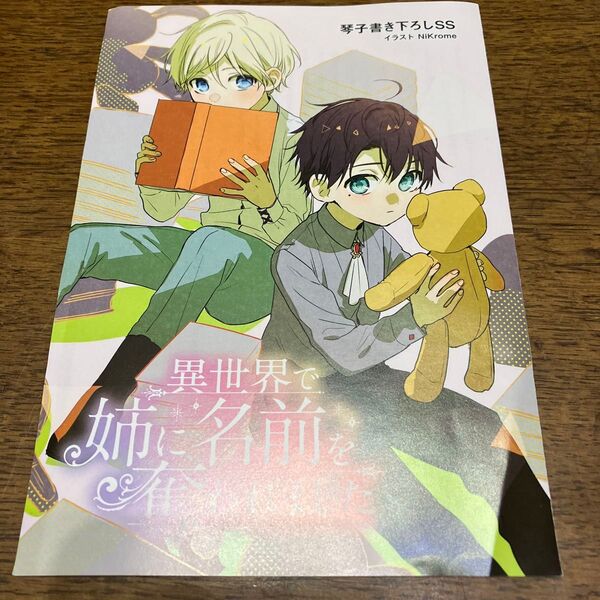 異世界で姉に名前を奪われました 琴子書き下ろしSS、特典のみ