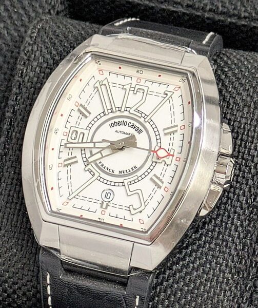 新品 腕時計 フランク・ミュラー 自動巻き ロベルト・カヴァリ コラボ