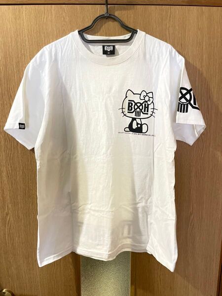 BOUNTY HUNTERバウンティーハンターHELLO KITTYハローキティ Tシャツ ホワイト