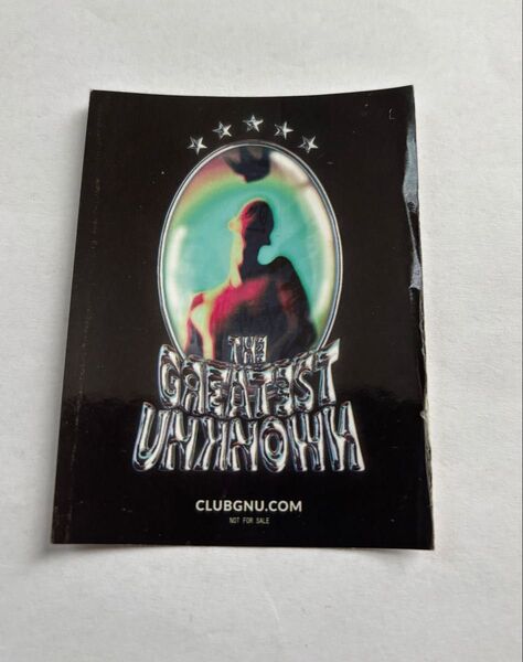 King Gnu THE GREATEST UNKNOWN ドームツアー ステッカー