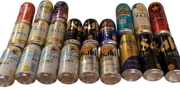 ビール まとめ売り 350m缶15缶 500m缶6缶