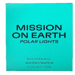 新品 OMEGA x swatch moonswatch★POLAR LIGHTS オーロラ★ムーンスウォッチ オメガ スウォッチ
