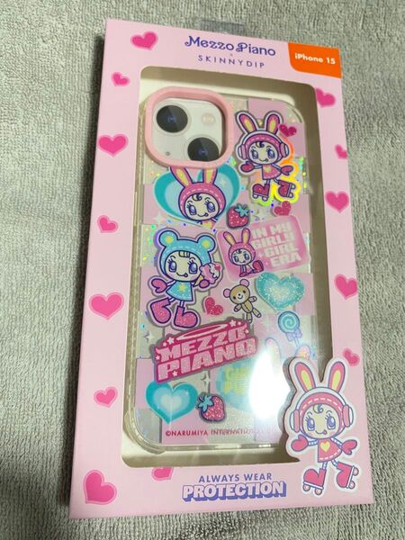 Mezzo Piano × SKINNYDIP iPhone15 ケース