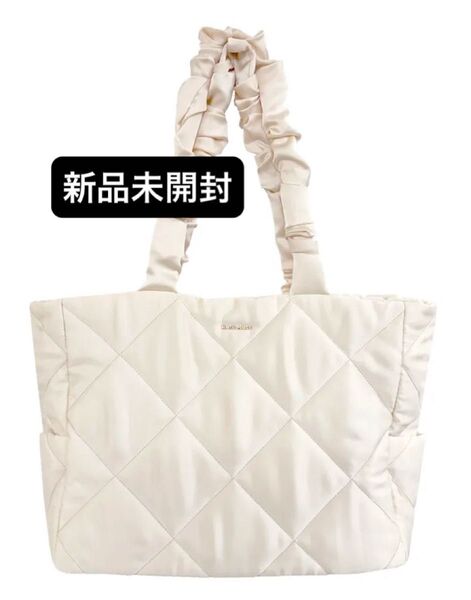 Rosemuse ロゼミューズ satin quilting big tote