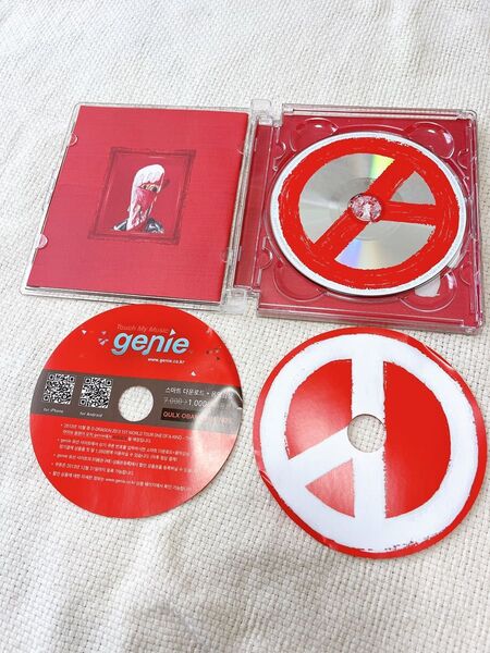 送料込美品 G-DRAGON COUP D'ETAT RED Ver 韓国CD