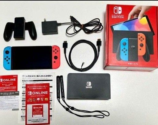 Nintendo Switch (有機ELモデル) 青/赤