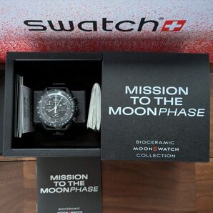 Snoopy x OMEGA x Swatch MoonSwatch Black付属品完備 5月購入スヌーピースウォッチ