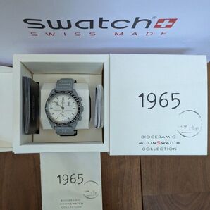 Swatch OMEGA BIOCERAMIC MoonSwatch 1965 4月購入 スウォッチ オメガ