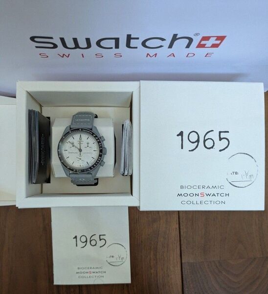 Swatch OMEGA BIOCERAMIC MoonSwatch 1965 5月購入 スウォッチ オメガ