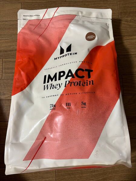 Impact ホエイ プロテイン 2.5kg ナチュラルチョコレート マイプロテイン
