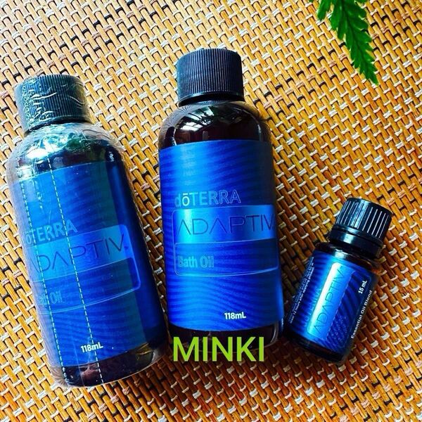 破格セール!ドテラ アダプティブ15mL 美品 アダプティブバスオイル118mL 新品未開封・美品各1本 おまとめ3点セット
