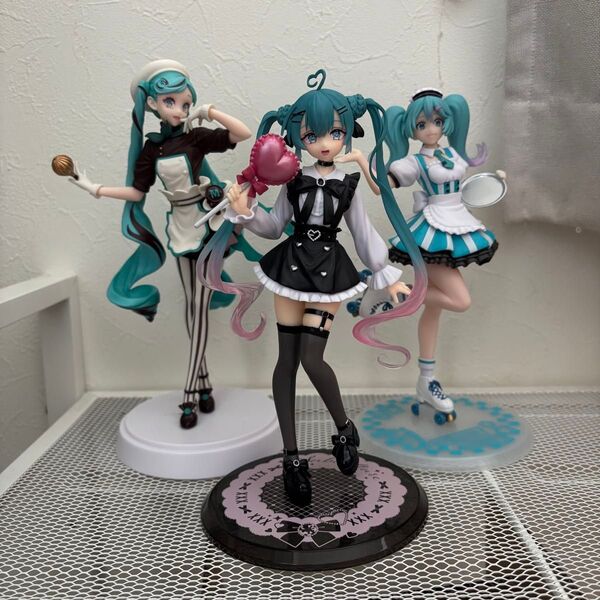 初音ミク プライズフィギュア ファッション サブカルチャー コスチューム カフェメイドver. ダイナー ビターパティシエ