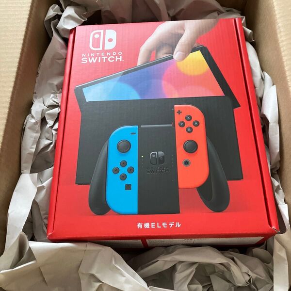新品未開封 Nintendo Switch 有機ELモデル ネオンブルー ネオンレッド