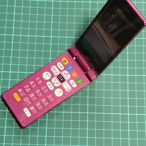 SIMロック解除済 softbank かんたん携帯9 505SH ワインレッド