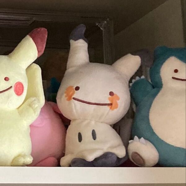へんしんメタモン へんしんミミッキュ ミミッキュぬいぐるみ ポケモンぬいぐるみ ポケモンセンター限定 紙タグ付き