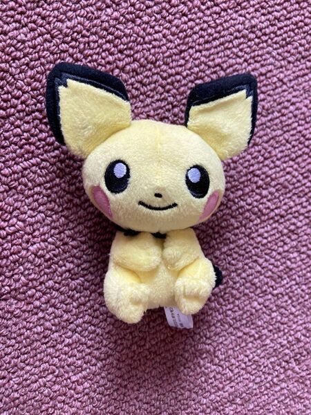 プチぬいぐるみINモンスターボール ピチュー ぬいぐるみ マスコット ポケモンセンター限定