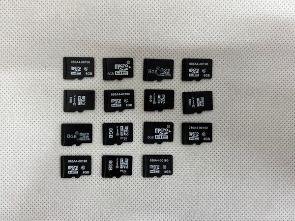 MicroSDカード 8GB×15枚 合計120GB まとめ売り 動作確認済み
