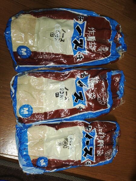 作業用手袋 ノース Mサイズ 3個セット