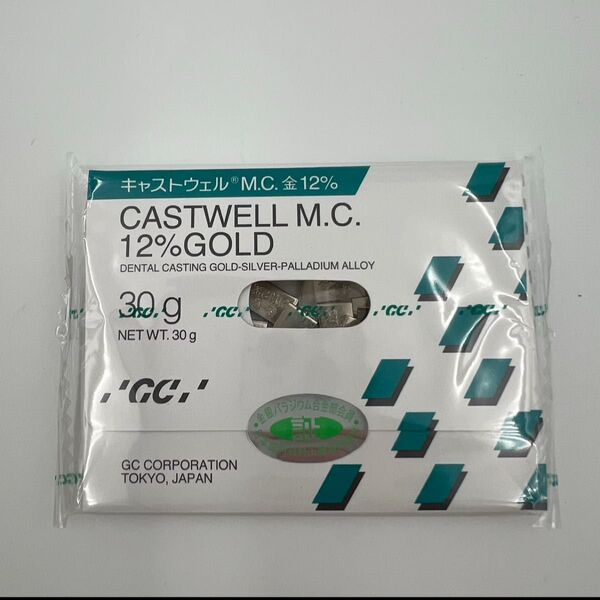 金パラ キャストウェル GC 12% CASTWELL 歯科技工 GCキャストウェル