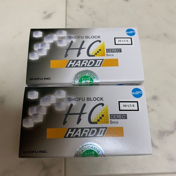 2箱セット 松風CADブロック 歯科技工 A3 HC CAM SHOFU BLOCK