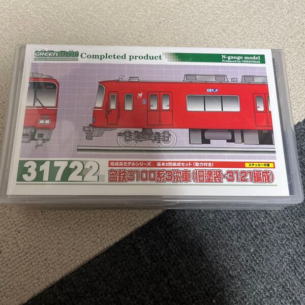 ◆◆ グリーンマックス 31722 名鉄3100系3次車(旧塗装・3121編成)基本2両編成セット(動力付き)◆◆