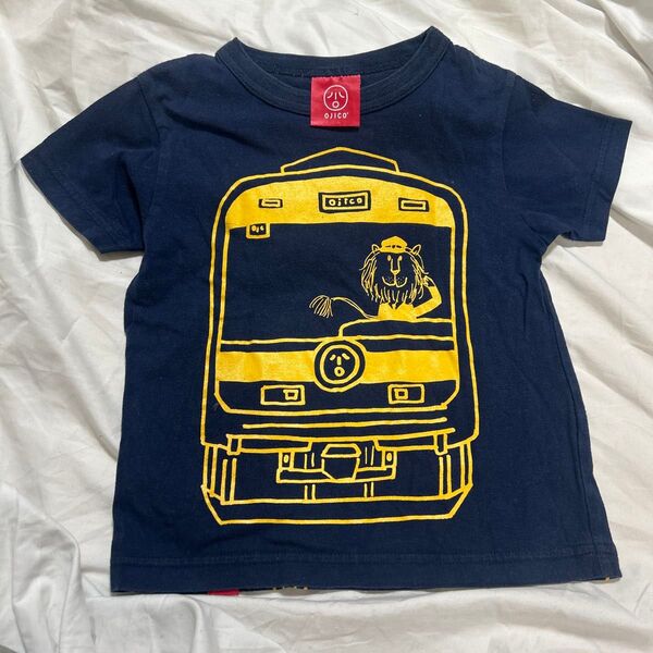 OJICO Tシャツ 電車 ライオン 4才