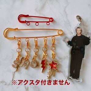 Number_i 平野紫耀 推し ブローチ チャーム アクスタ アクキー ハンドメイド